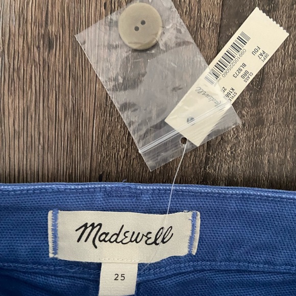 NWT Emmett Wide-Leg Crop Pants: Button-Front Edition - Picture 7 of 7